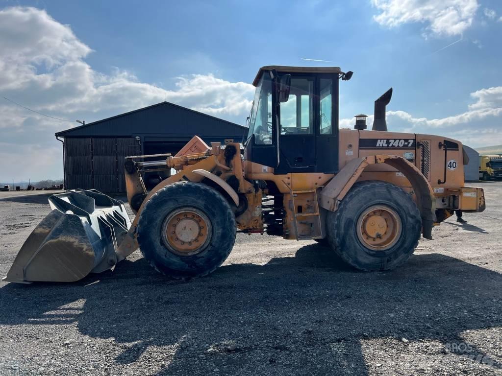 Hyundai HL 740-7 A Kolesni nakladalci