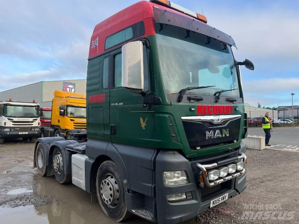 MAN TGX 26.480 Vlačilci