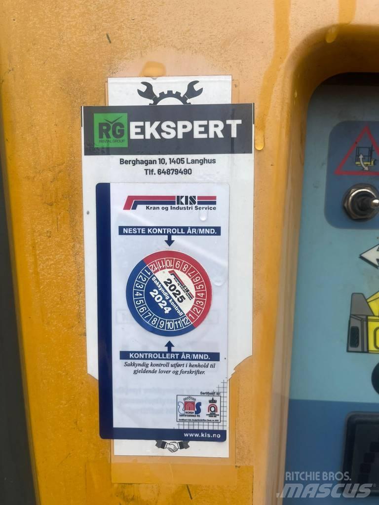 Haulotte HT 23 RTJ Zglobne samohodne dvižne ploščadi