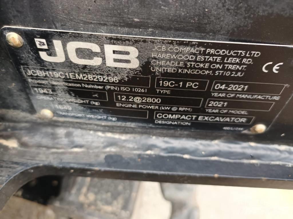 JCB 19 C-1 Mini bagri <7t