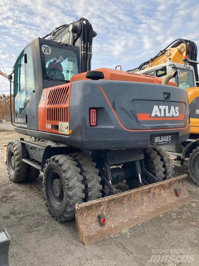 Atlas 160W Bagri na kolesih
