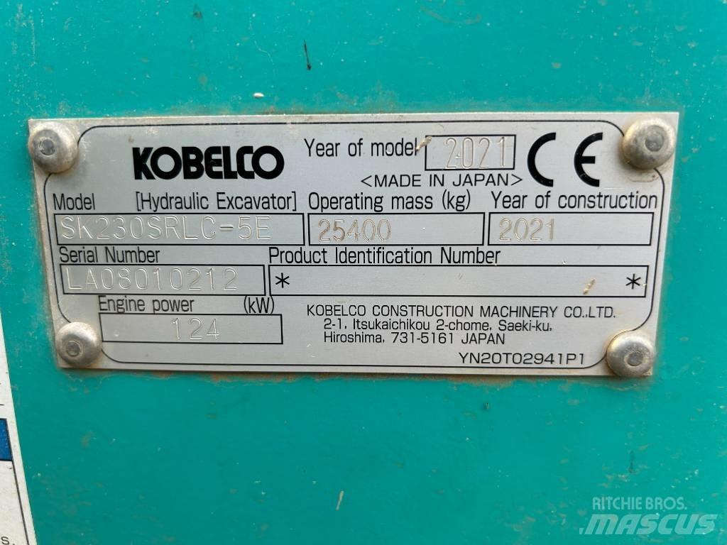 Kobelco SK 230 NLC-5 Bagri goseničarji