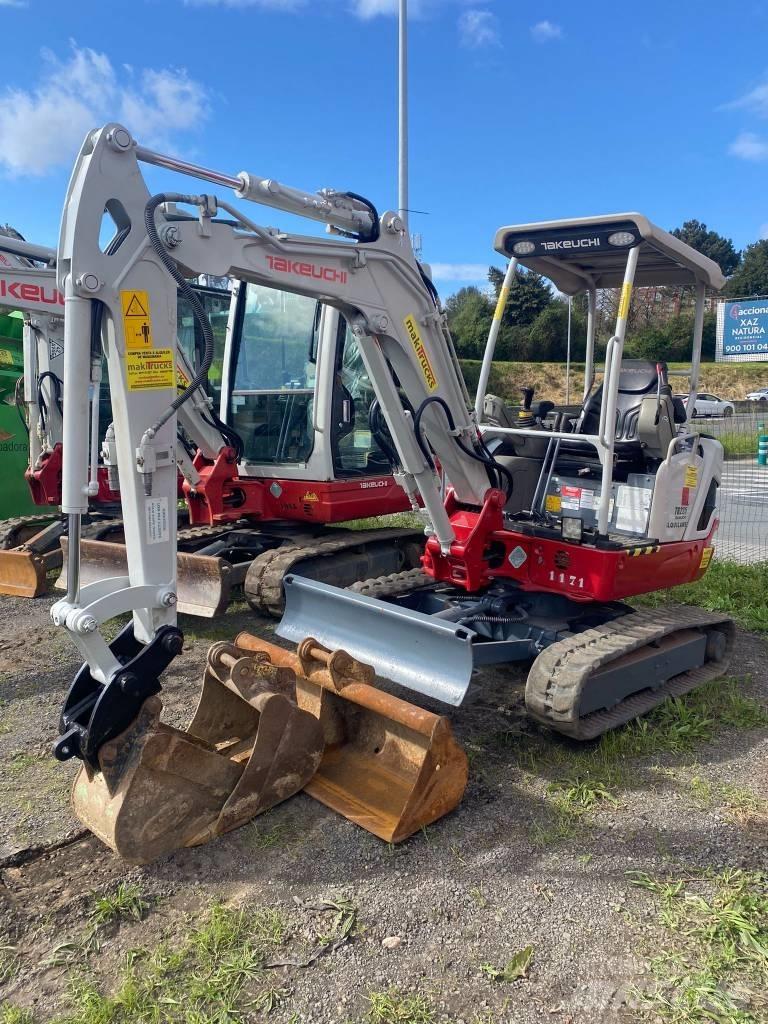 Takeuchi TB225 Mini bagri <7t
