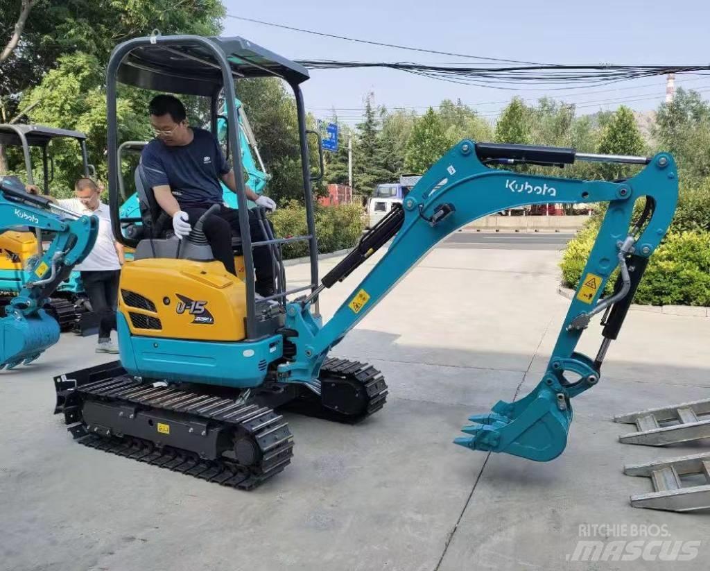 Kubota U 15 Mini bagri <7t