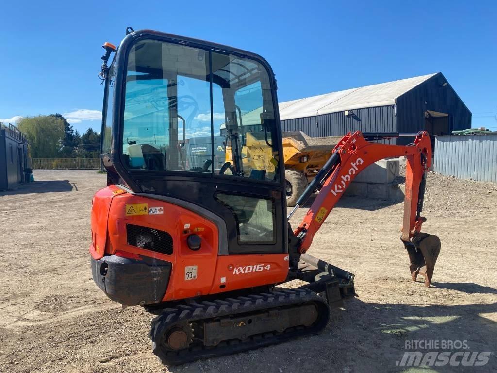 Kubota KX 016-4 Mini bagri <7t