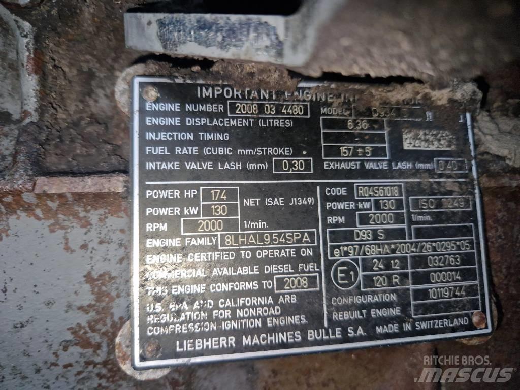 Liebherr D934S A4 Motorji