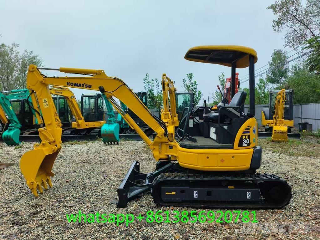 Komatsu PC 30 Mini bagri <7t