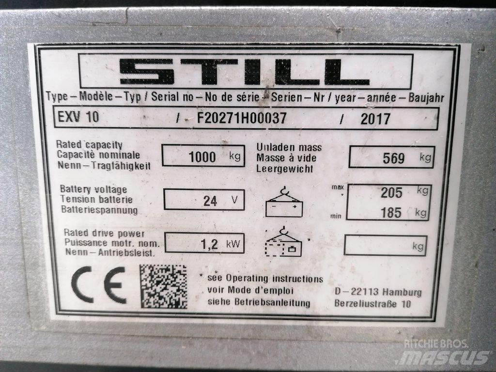 Still EXV10 Ročni električni viličar