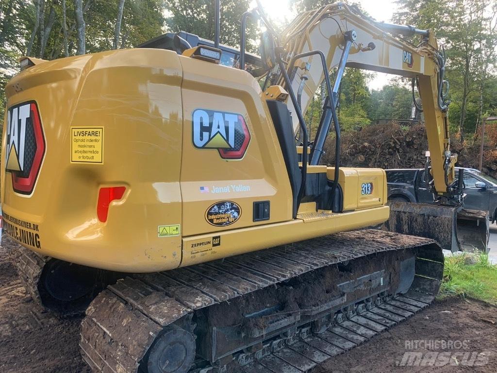 CAT 313 Bagri goseničarji