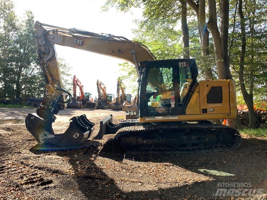 CAT 313 Bagri goseničarji
