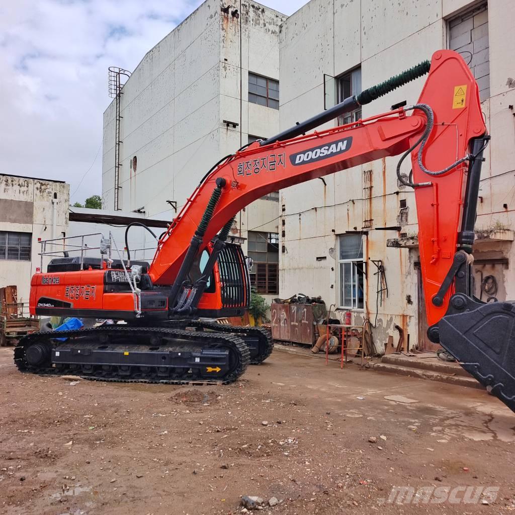 Doosan DX340LC Bagri goseničarji