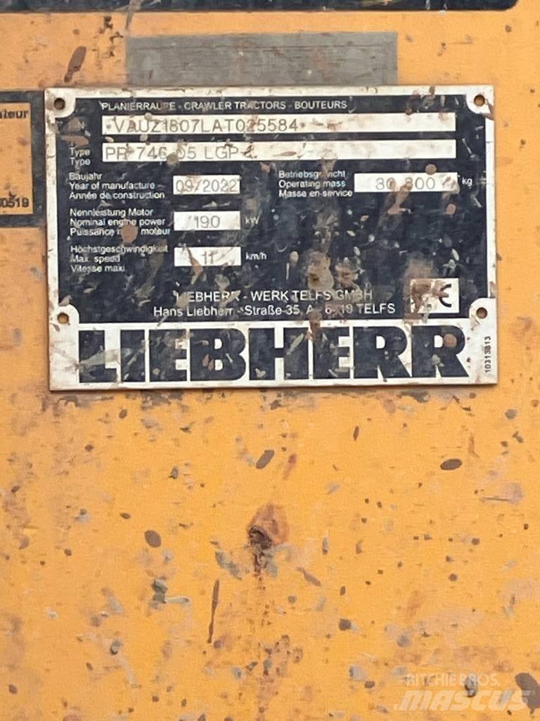 Liebherr PR 746 Buldožerji goseničarji