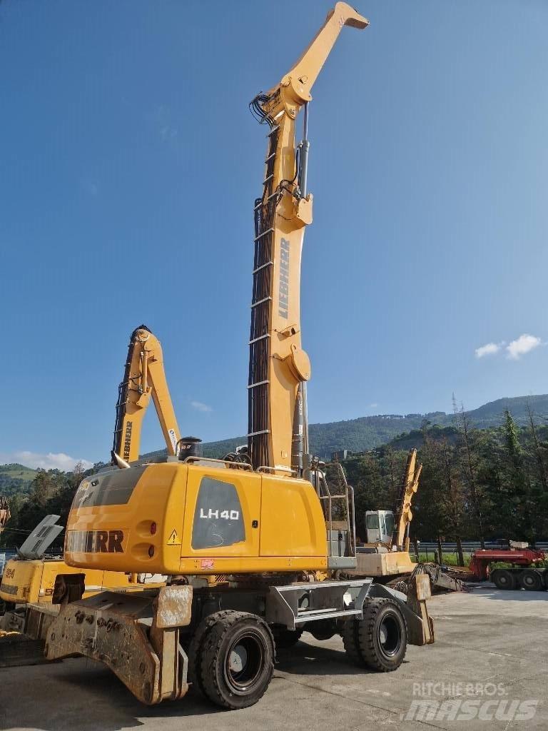 Liebherr LH40M Bagri za prekladanje primarnih/sekundarnih surovin