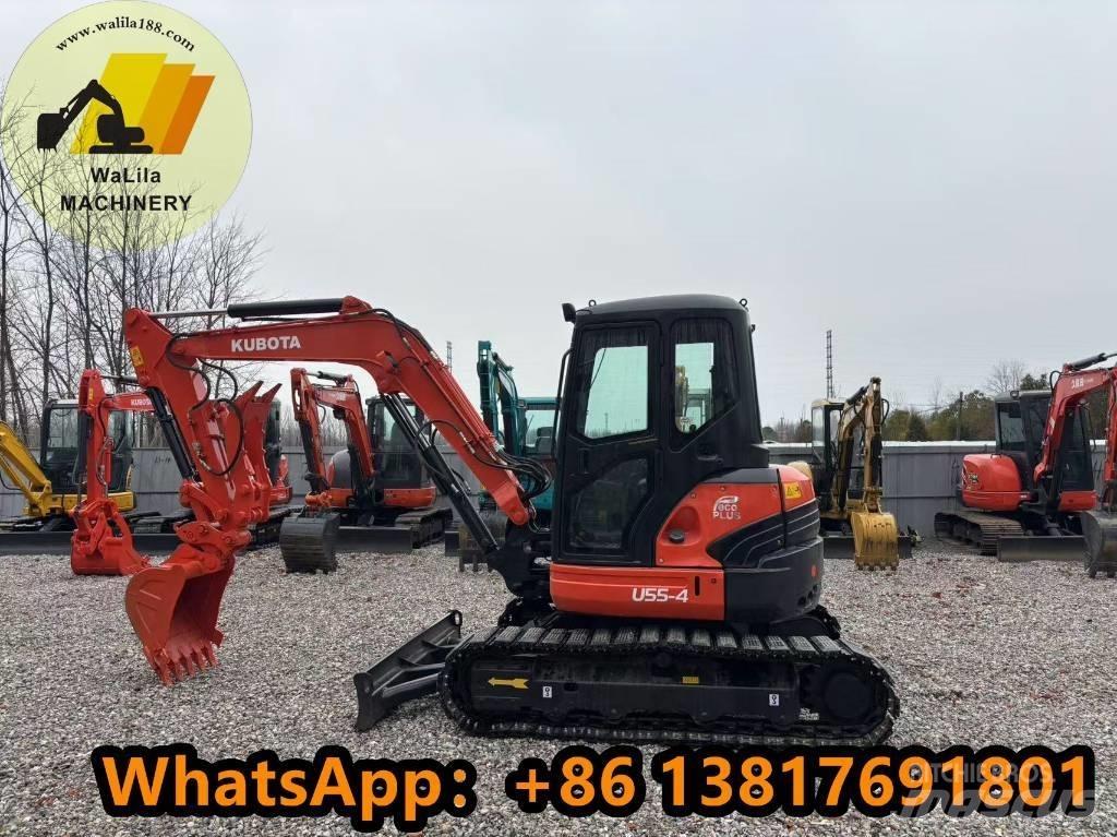 Kubota U 55 Mini bagri <7t