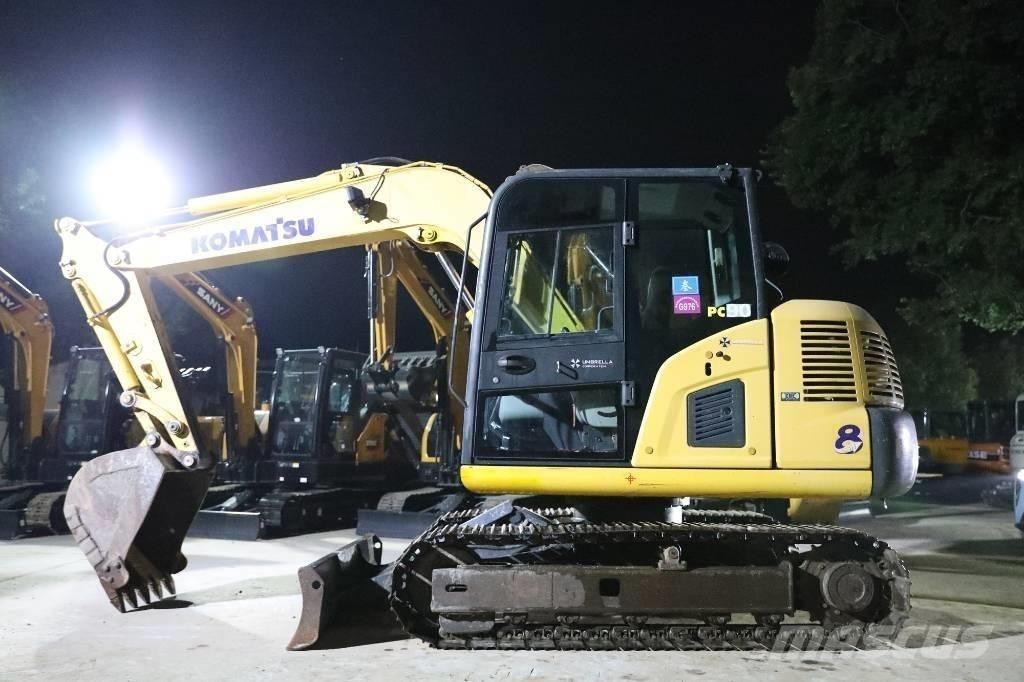 Komatsu PC 60-8 Mini bagri <7t
