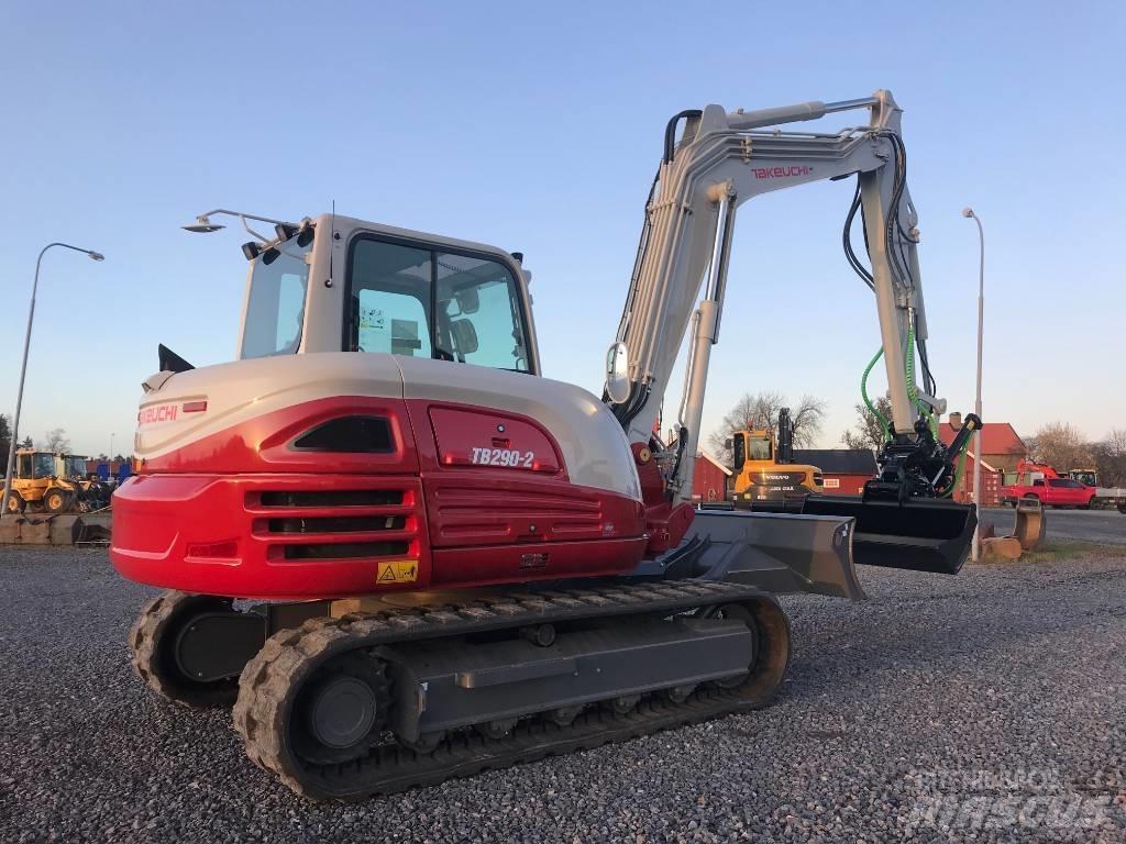 Takeuchi TB290-2 Midi bagri 7t – 12t