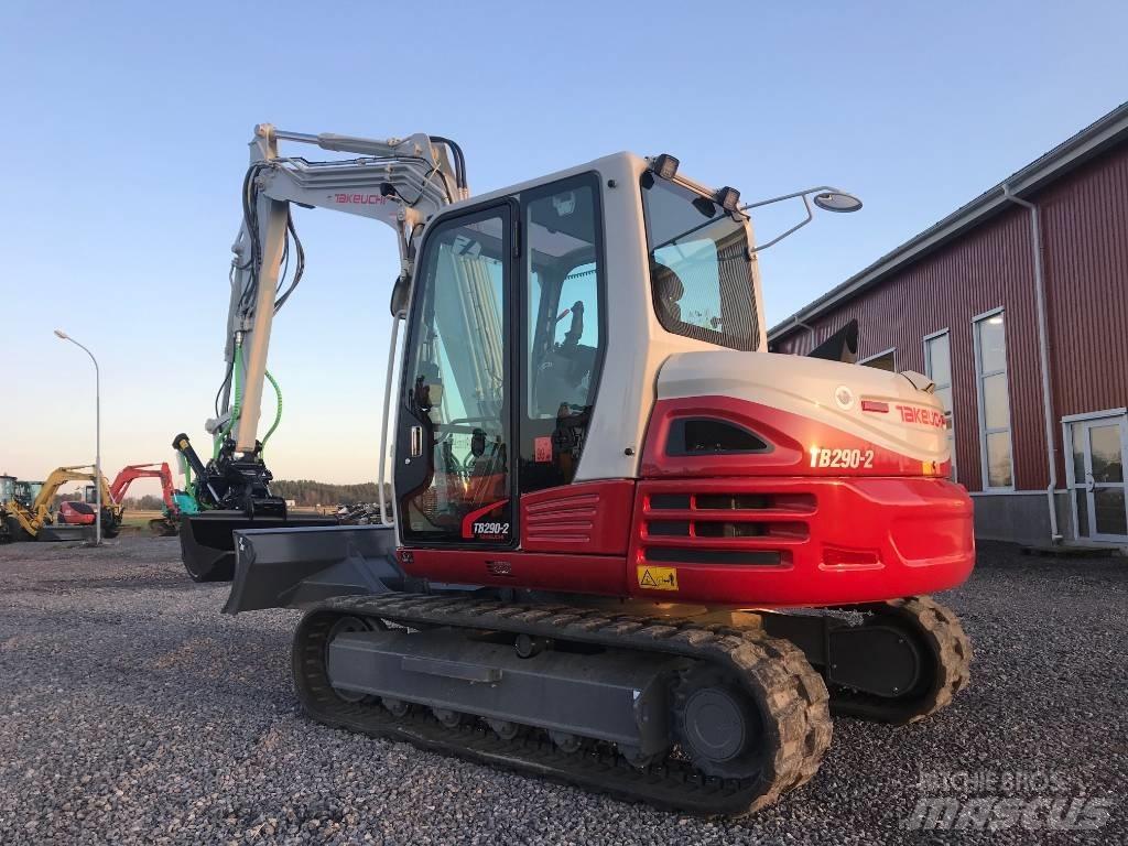 Takeuchi TB290-2 Midi bagri 7t – 12t
