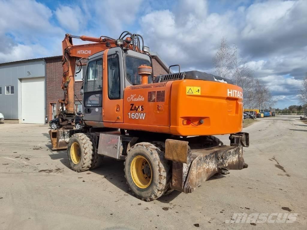 Hitachi ZX 160 W Bagri na kolesih