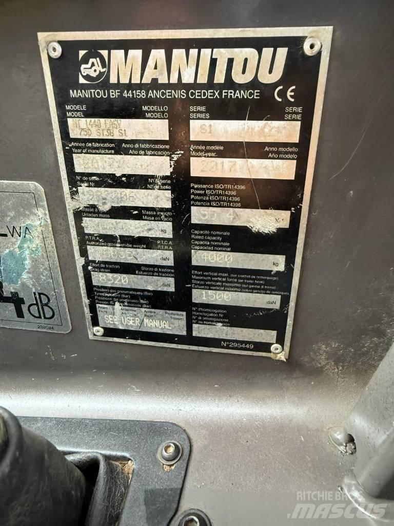 Manitou MT 1440 Teleskopski viličarji
