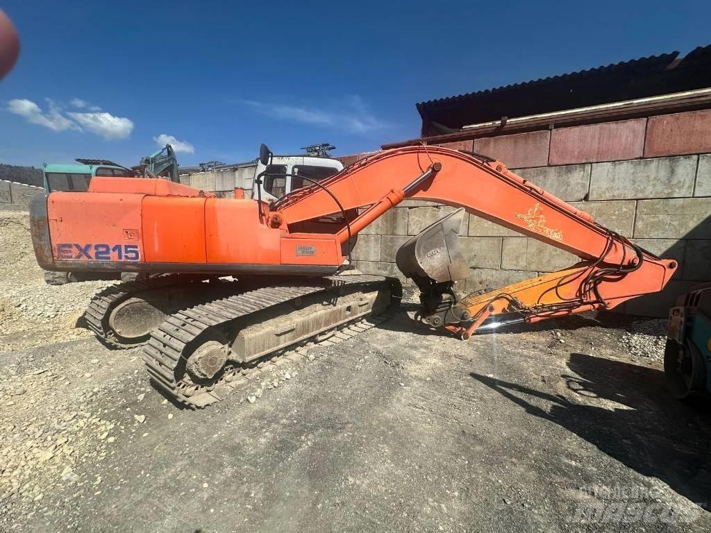 Fiat-Hitachi EX 215 Bagri goseničarji