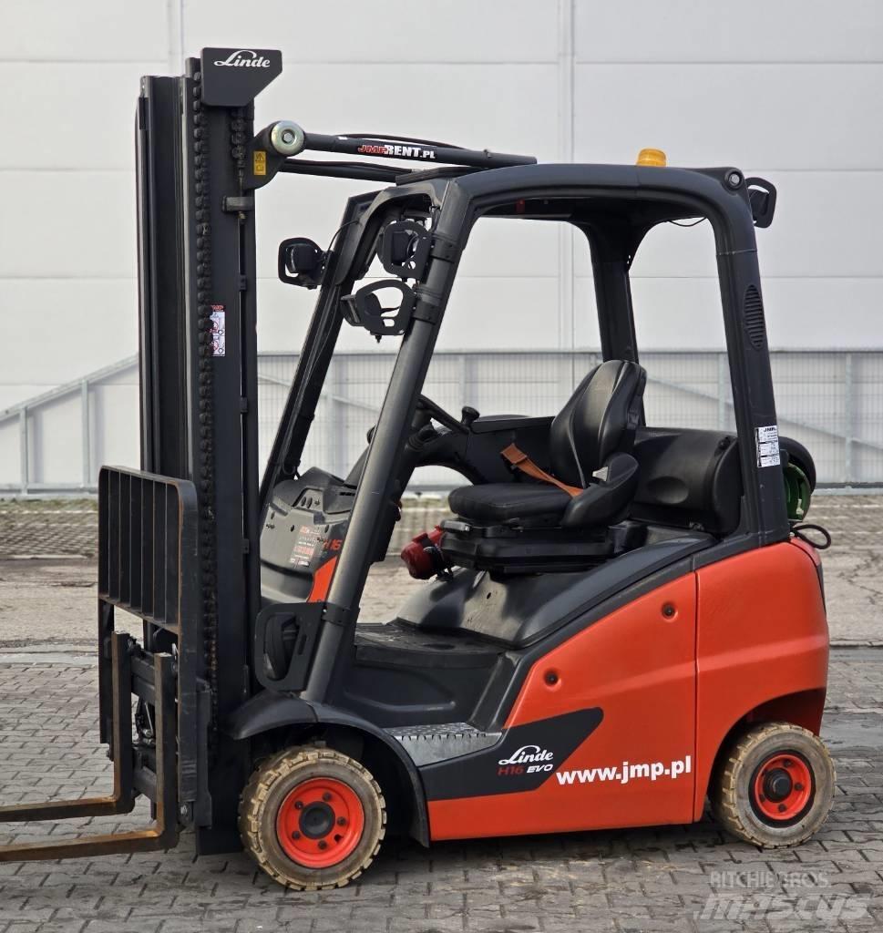 Linde H 16 T - 01 Plinski viličarji