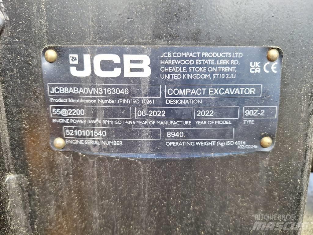 JCB 90 Z-2 Midi bagri 7t – 12t
