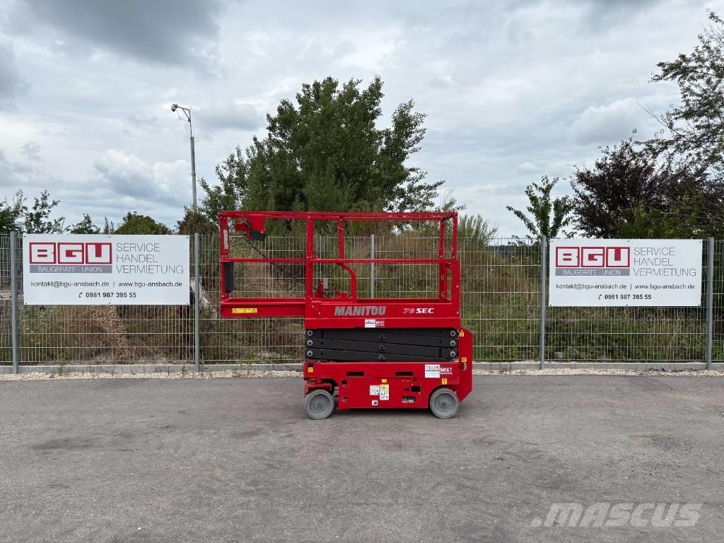 Manitou 78 SEC Škarjaste dvižne ploščadi