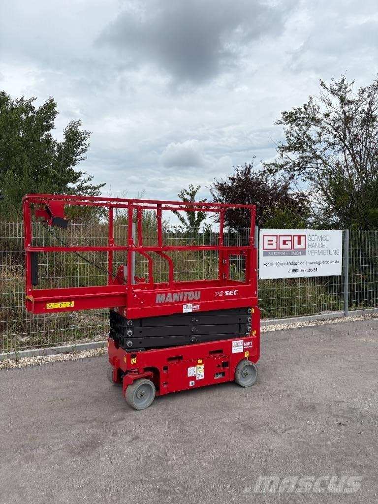 Manitou 78 SEC Škarjaste dvižne ploščadi