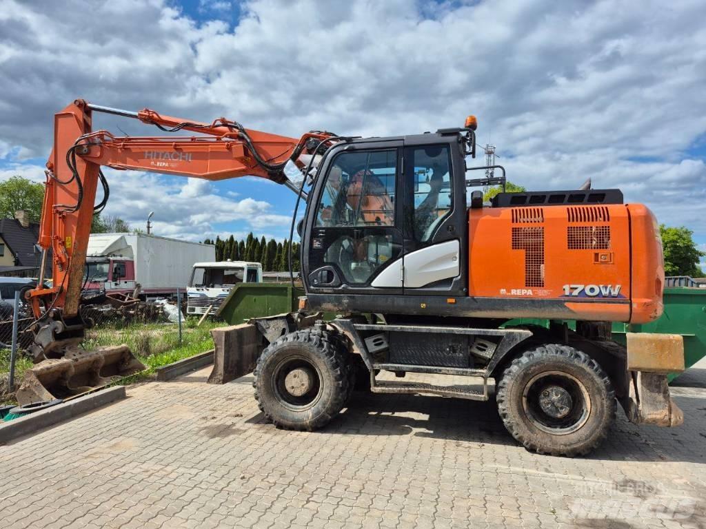 Hitachi ZX 170 W-6 Bagri na kolesih