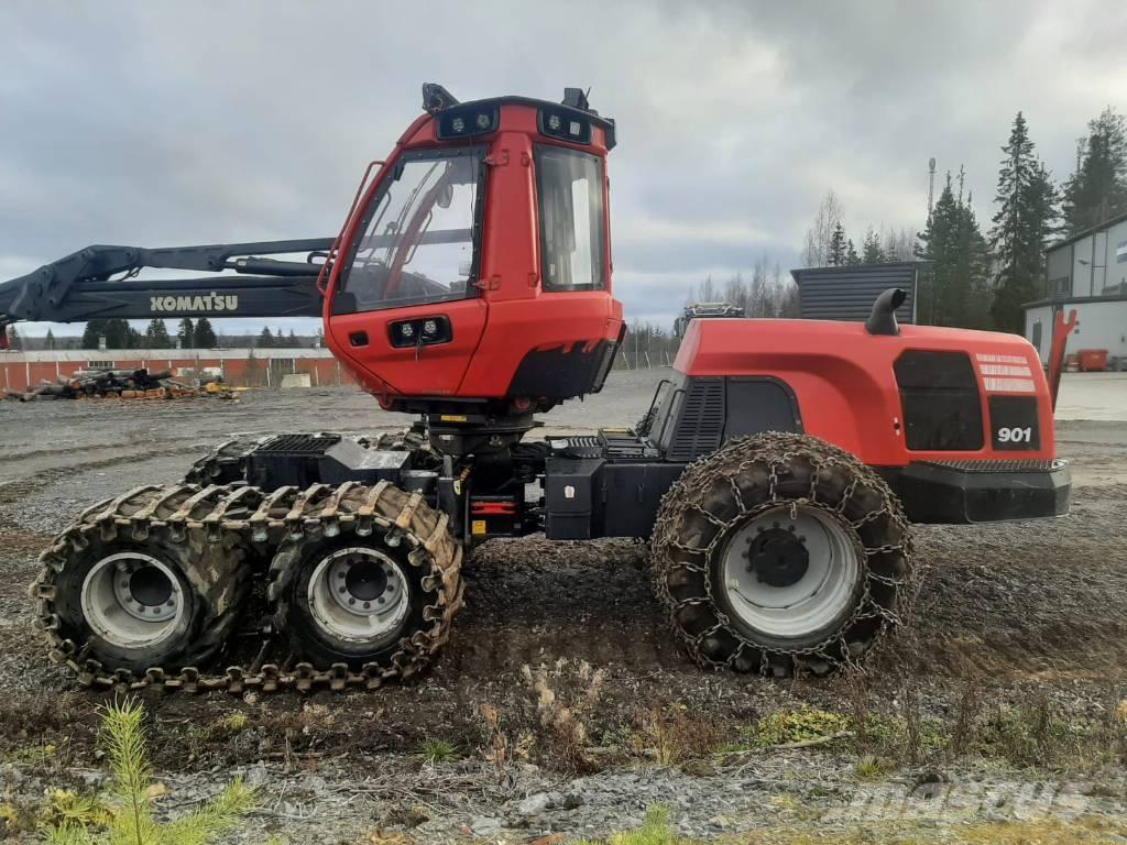 Komatsu 901 Harvesterji