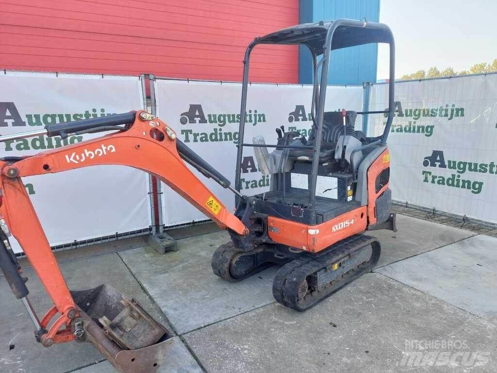 Kubota KX-015-4 Mini bagri <7t