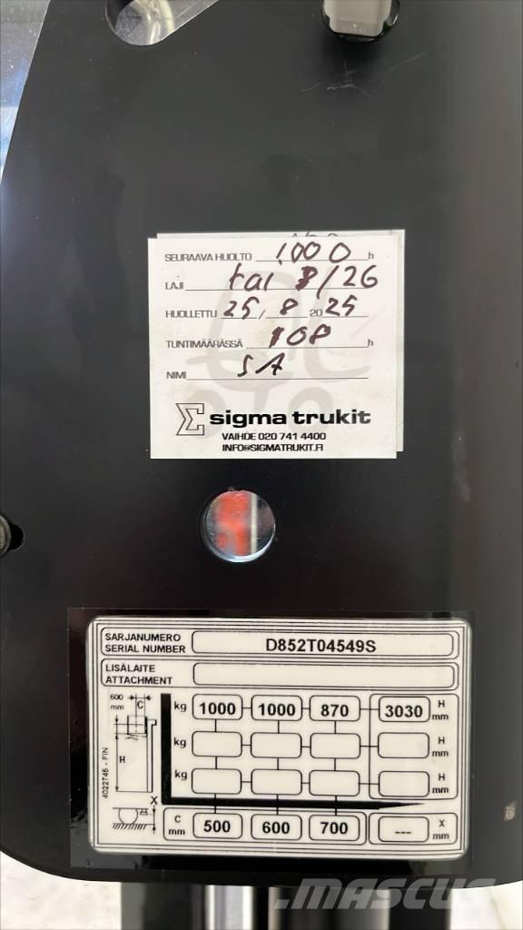 Yale MS 10 Ročni električni viličar