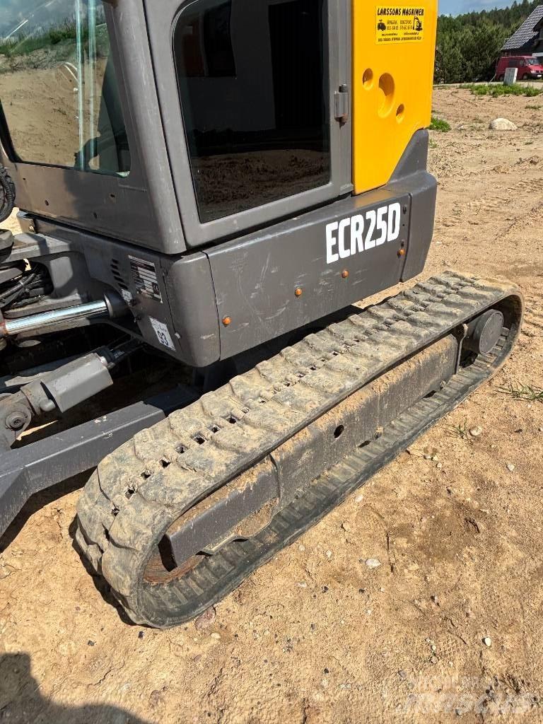 Volvo ECR 25 D Mini bagri <7t