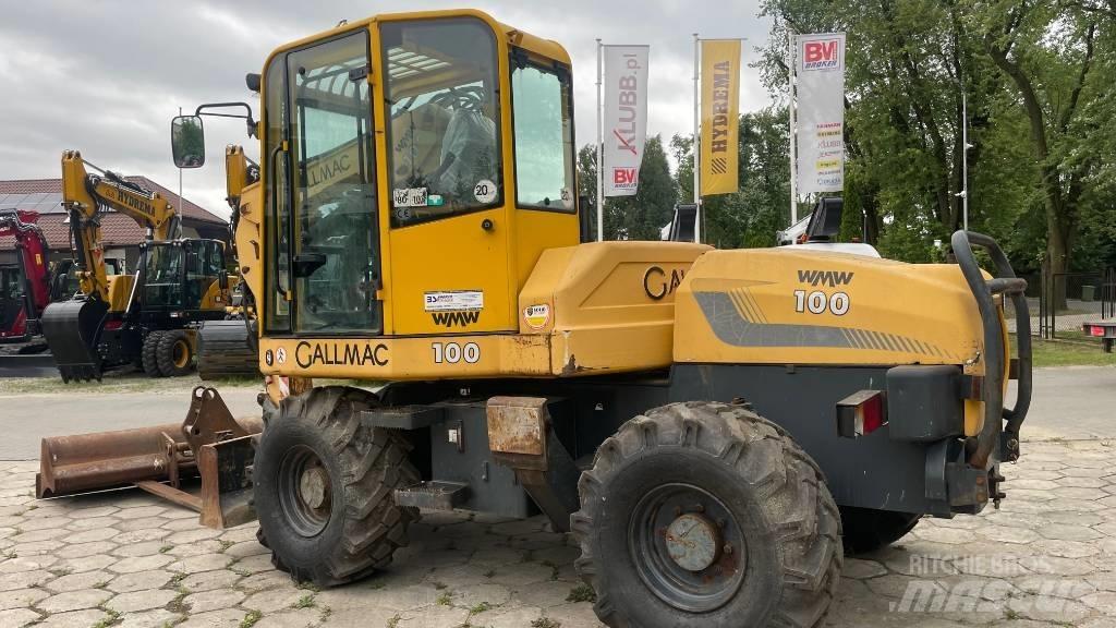Gallmac WMW 100 Bagri na kolesih