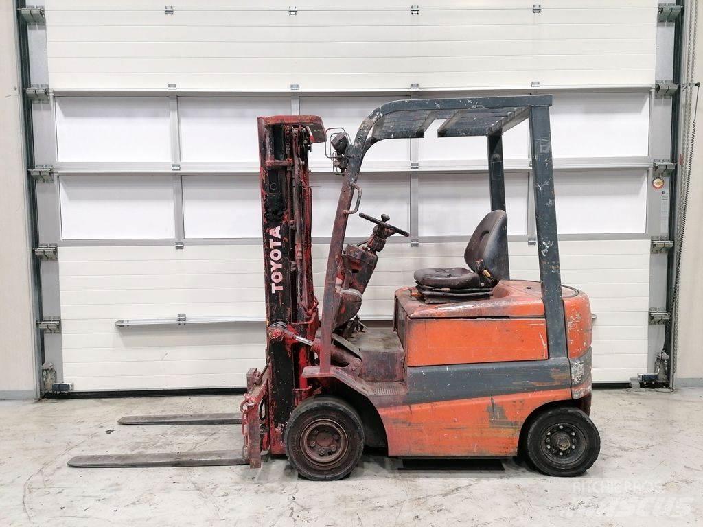 Toyota FBMF16 Električni viličarji
