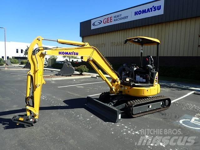 Komatsu PC35MR-5 Mini bagri <7t