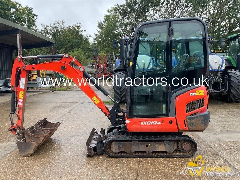 Kubota KX 019-4 Mini bagri <7t