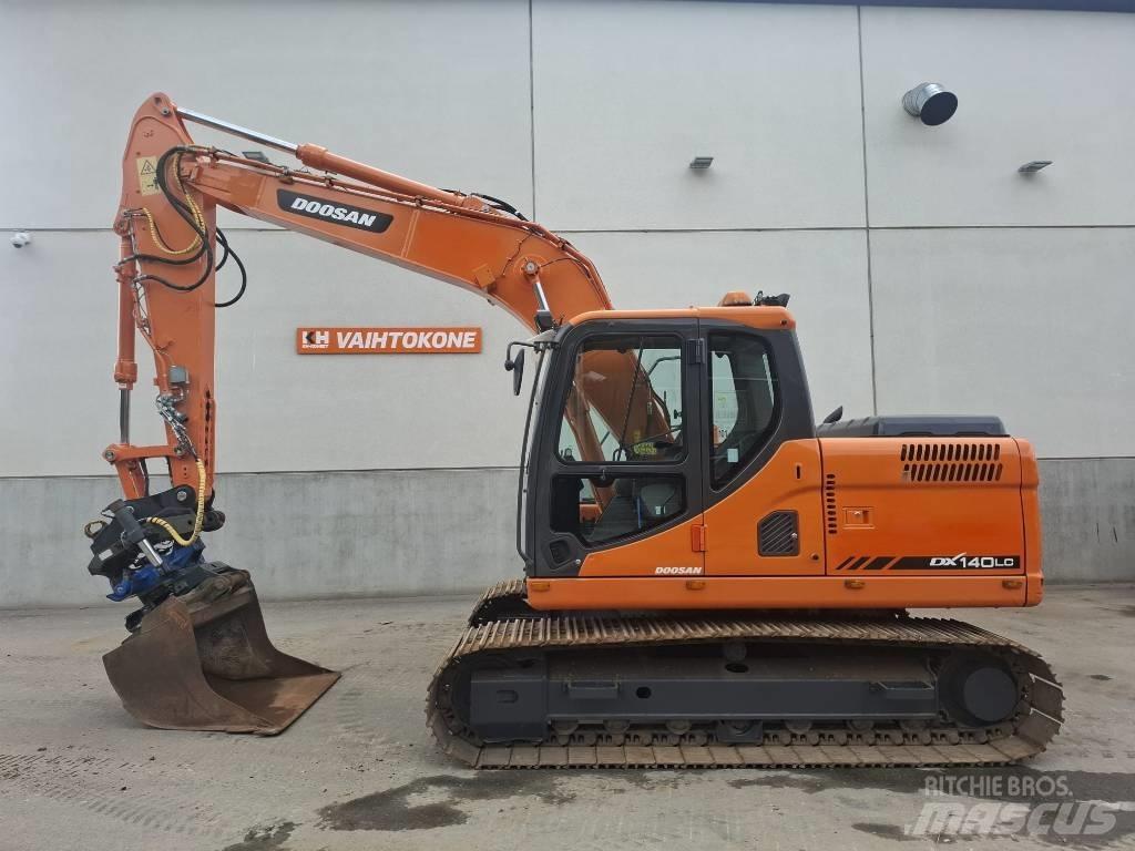 Doosan DX 140 LC Bagri goseničarji