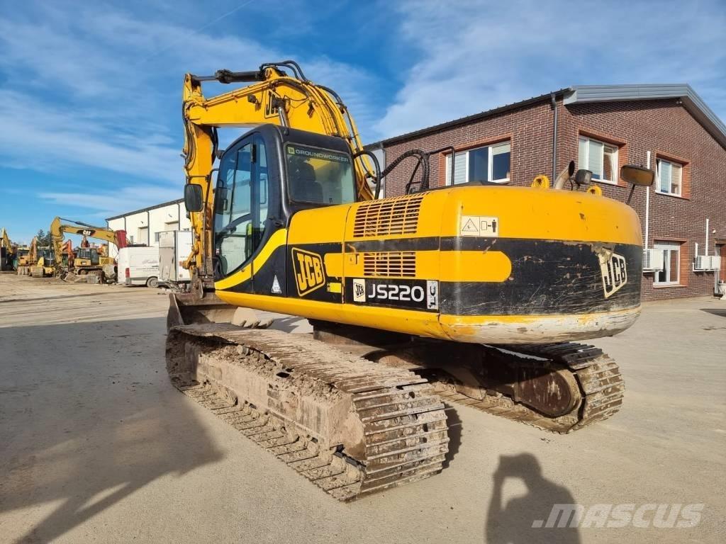 JCB JS 220 LC Bagri goseničarji