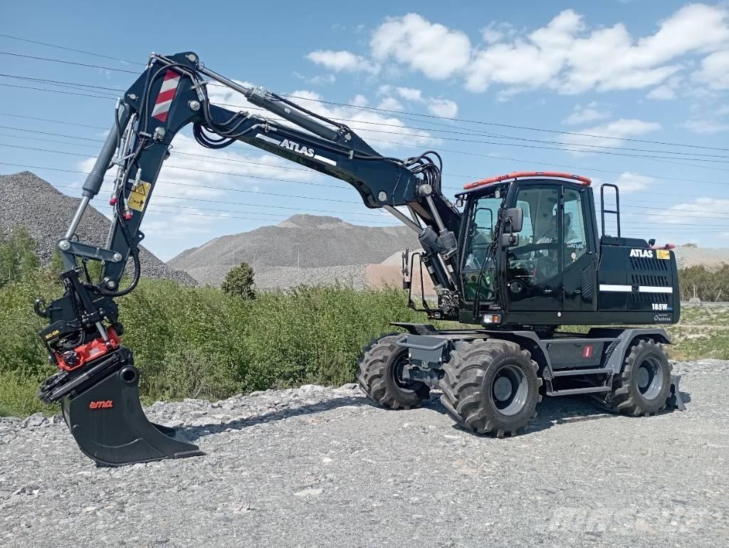 Atlas 185w Bagri na kolesih