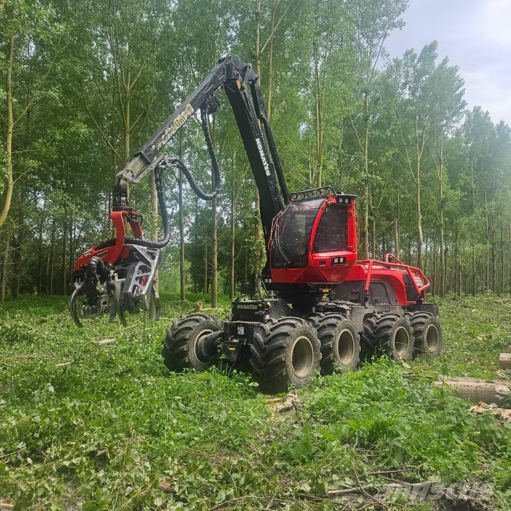 Komatsu 931 XC Harvesterji