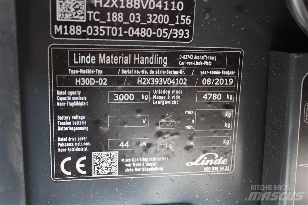 Linde H30D Dizelski viličarji