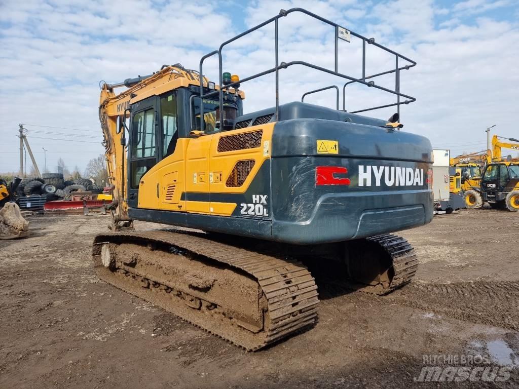 Hyundai HX 220 L Bagri goseničarji