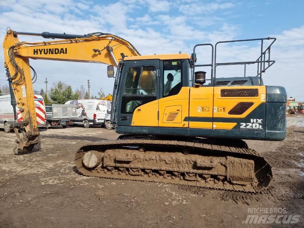Hyundai HX 220 L Bagri goseničarji