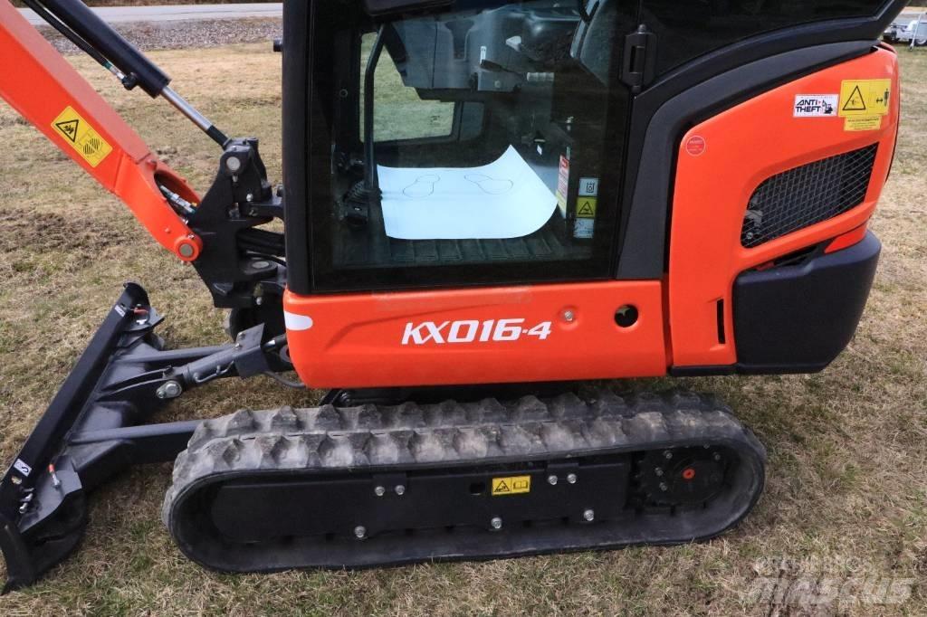 Kubota KX016-4 Mini bagri <7t