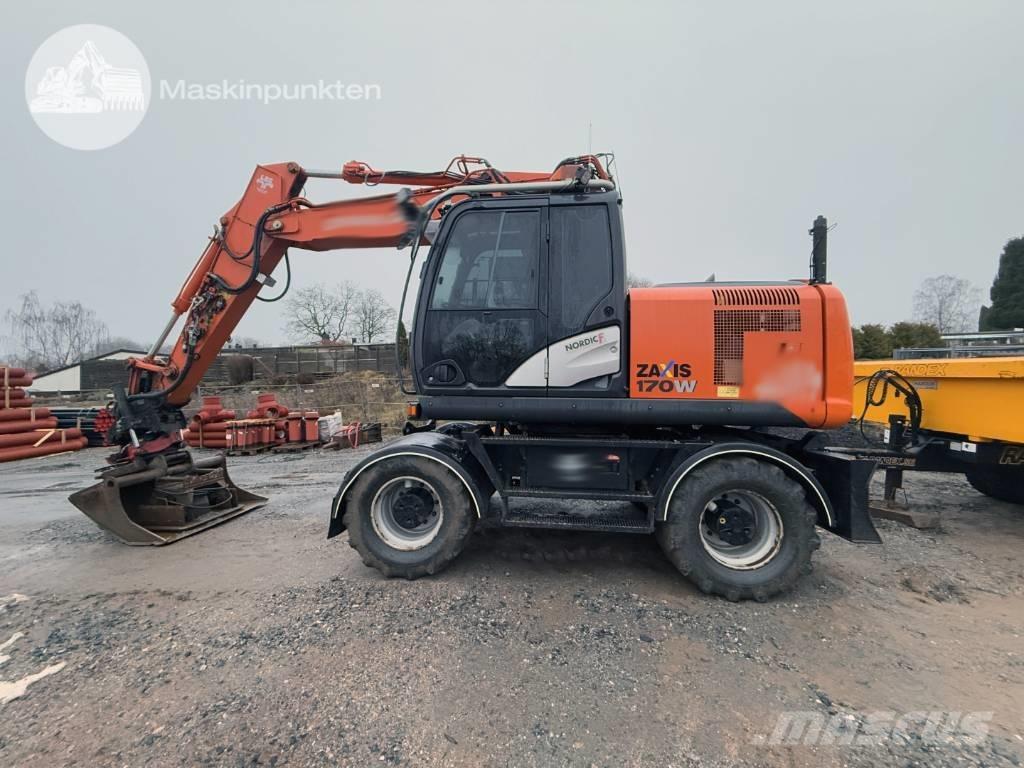 Hitachi ZX 170 W-5 B Bagri na kolesih