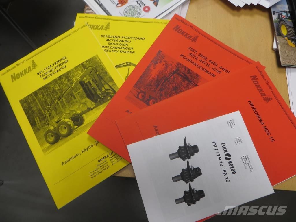 Nokka 4472 + MV1124 Gozdarske prikolice