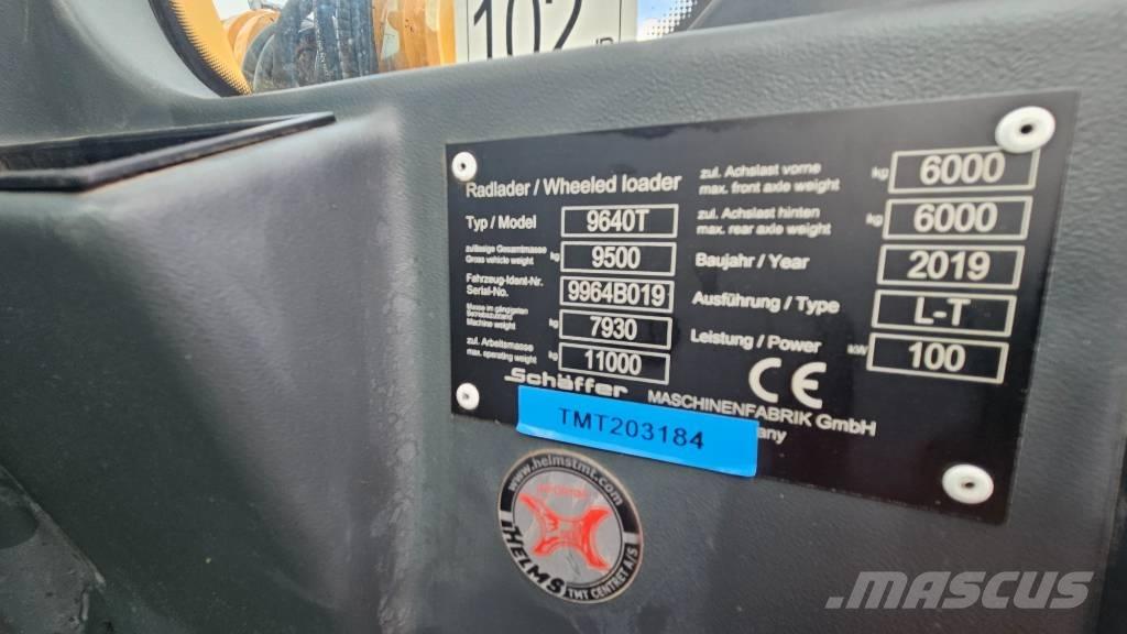 Schäffer 9640T Kmetijski teleskopski nakladalci