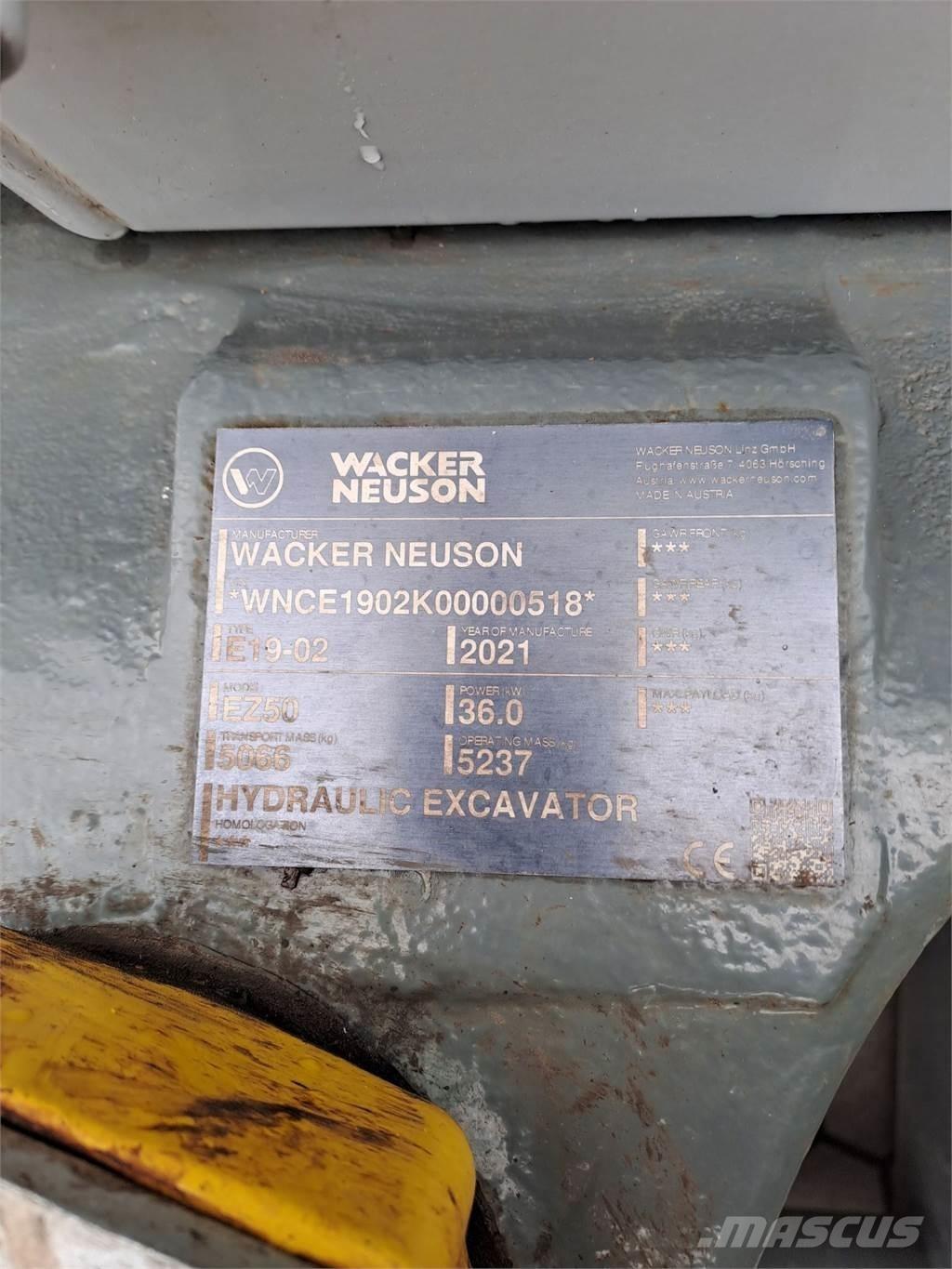 Wacker Neuson EZ50 Bagri goseničarji