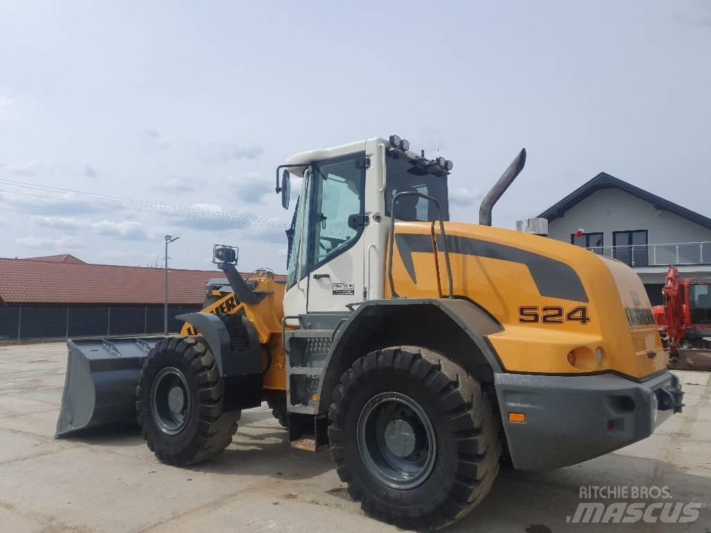 Liebherr L 524 Kolesni nakladalci